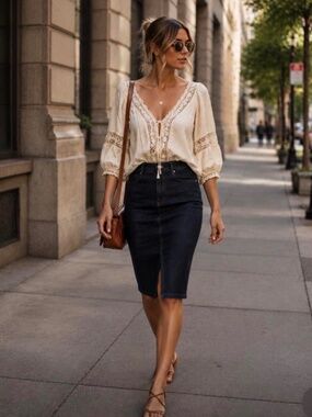 Pencil skirt